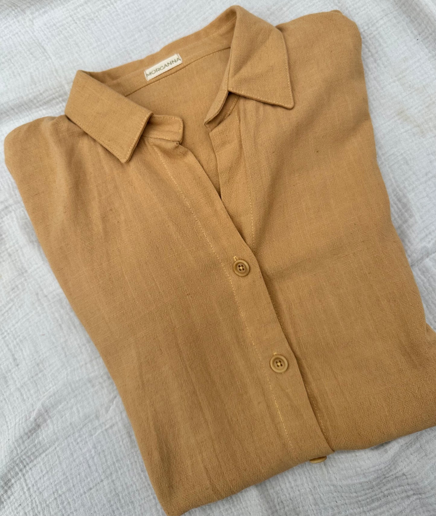 ALEXANDRA MUSTARD LINEN