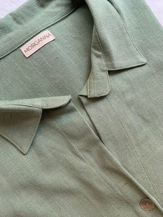ALEXANDRA MATCHA LINEN
