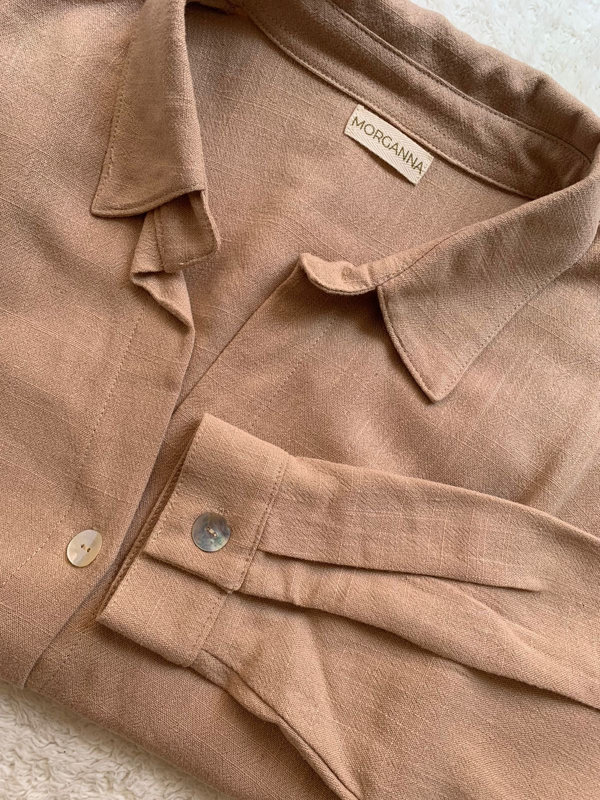 ALEXANDRA CHOCOLATE LINEN