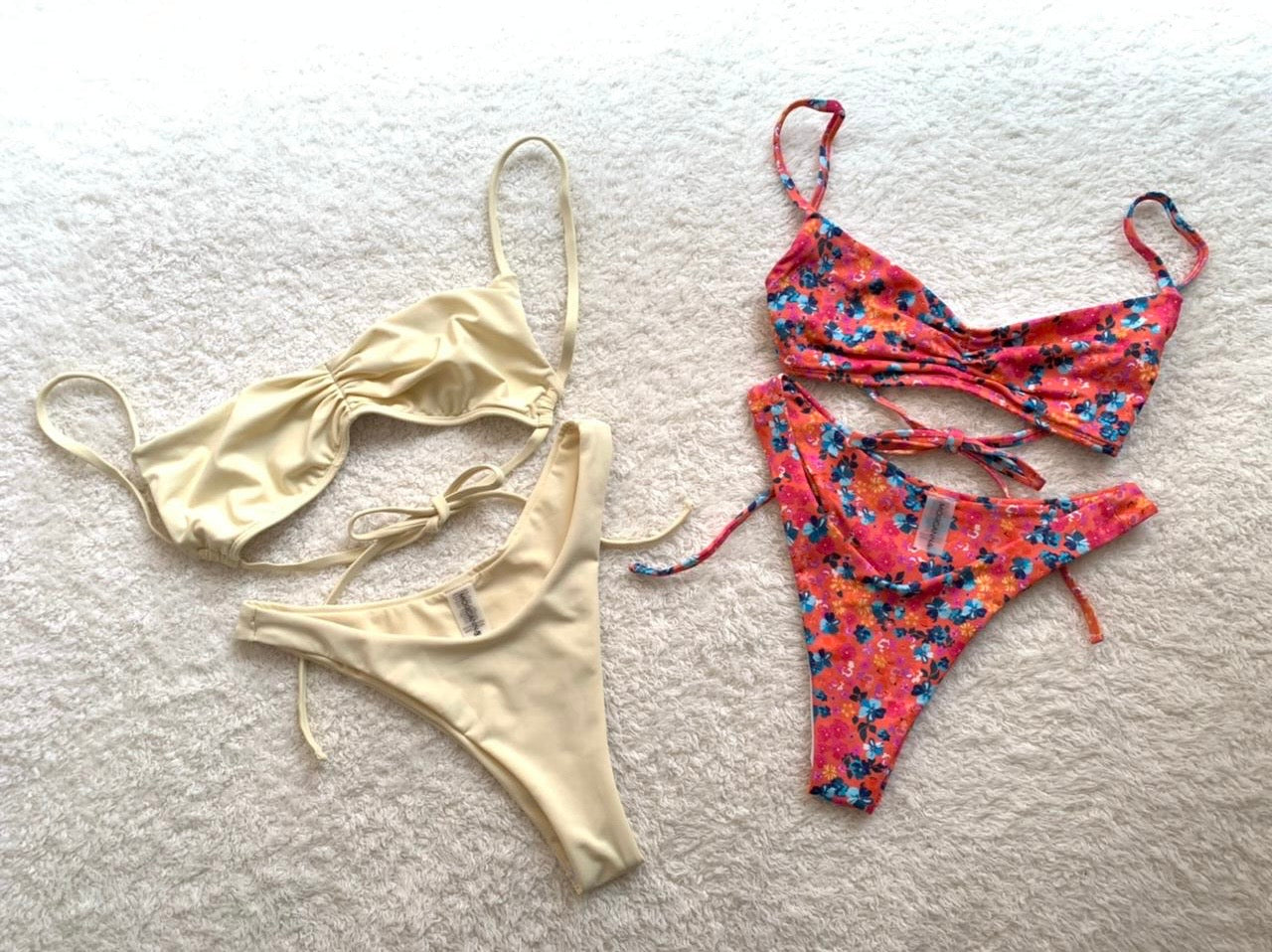 BOTTOM LUZ FLORAL ORANGE