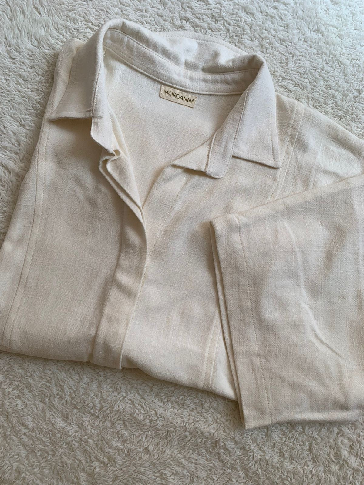 LILIANA CREAM LINEN