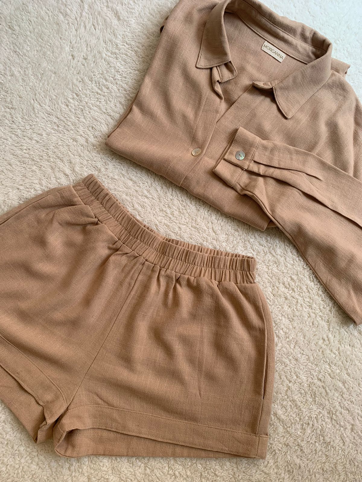 ALINA CHOCOLATE LINEN