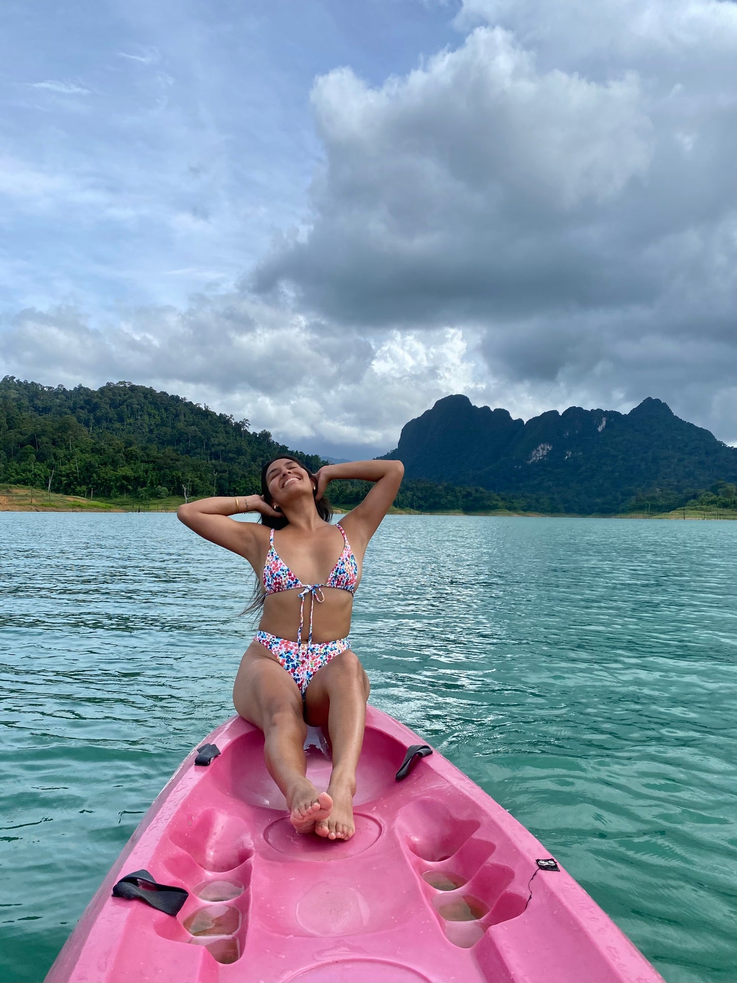 TOP CAMILA FLORAL CREAM