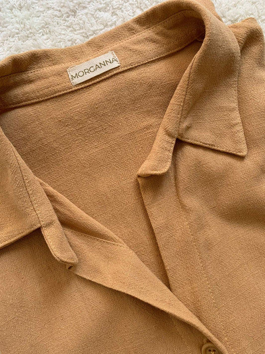 ALEXANDRA MUSTARD LINEN