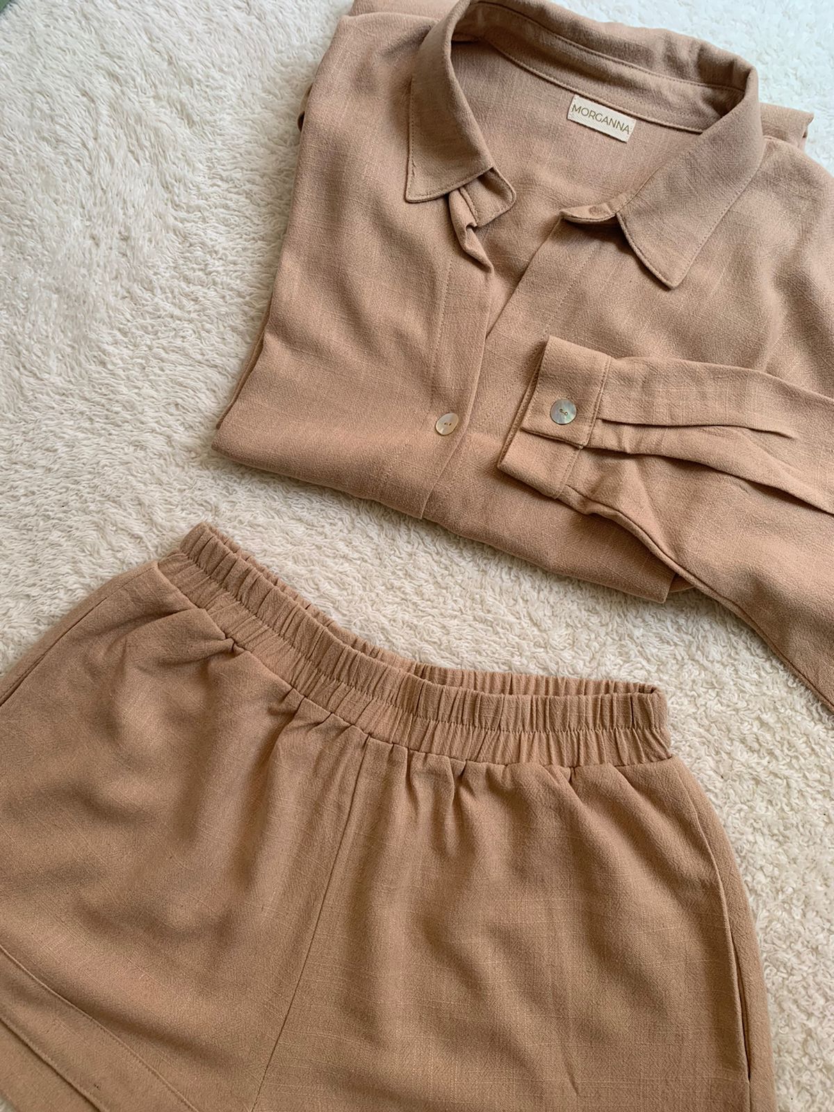 ALINA CHOCOLATE LINEN