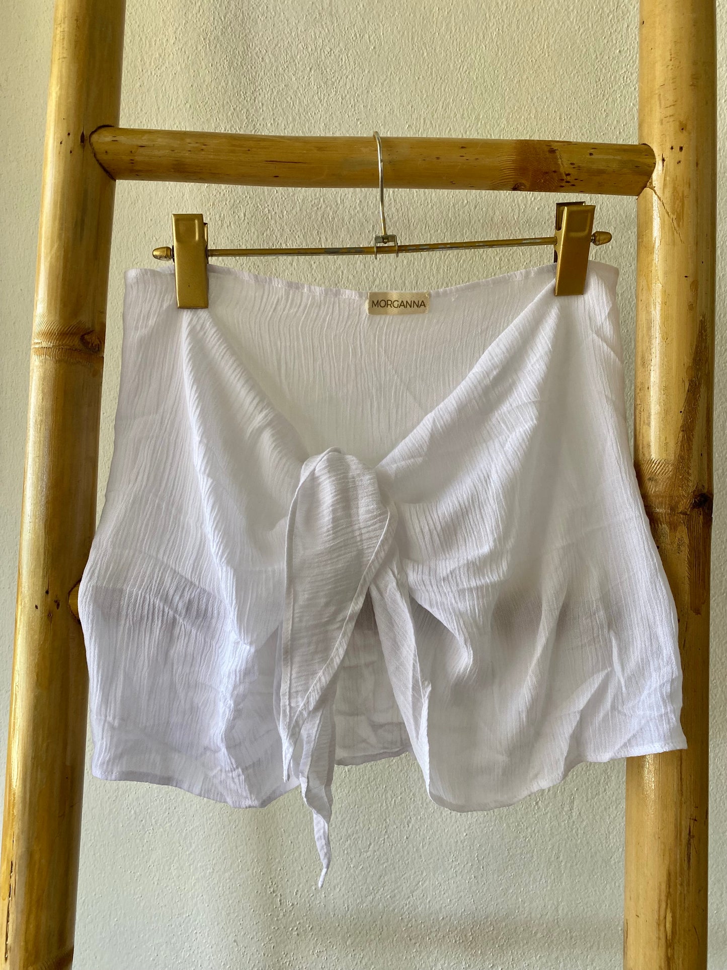 SARONG WHITE COTTON