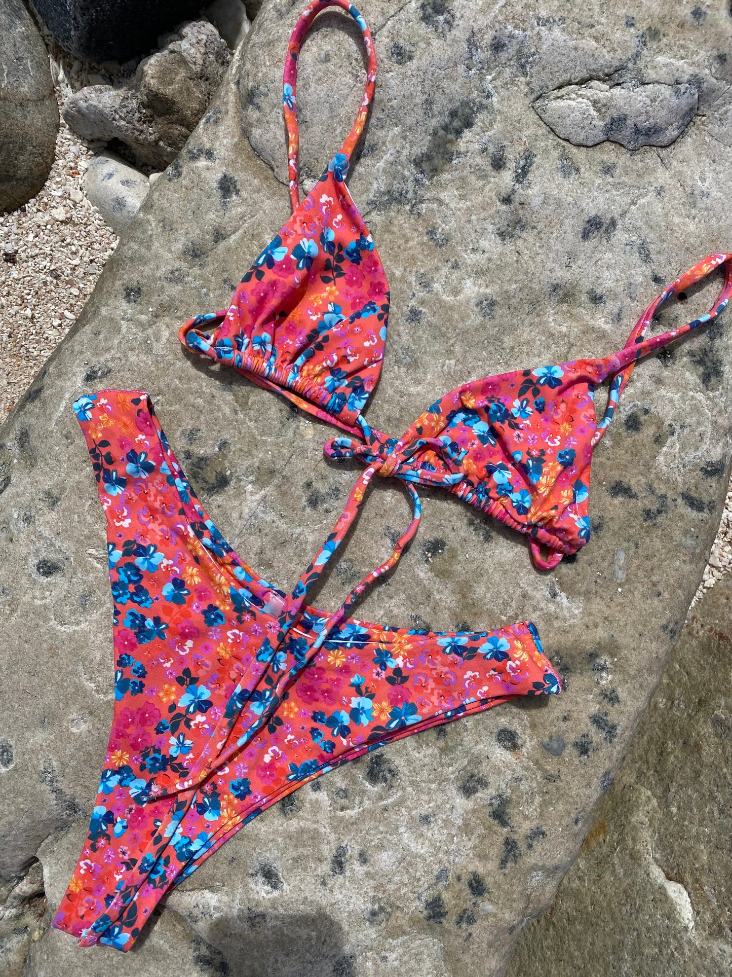 TOP CAMILA FLORAL ORANGE