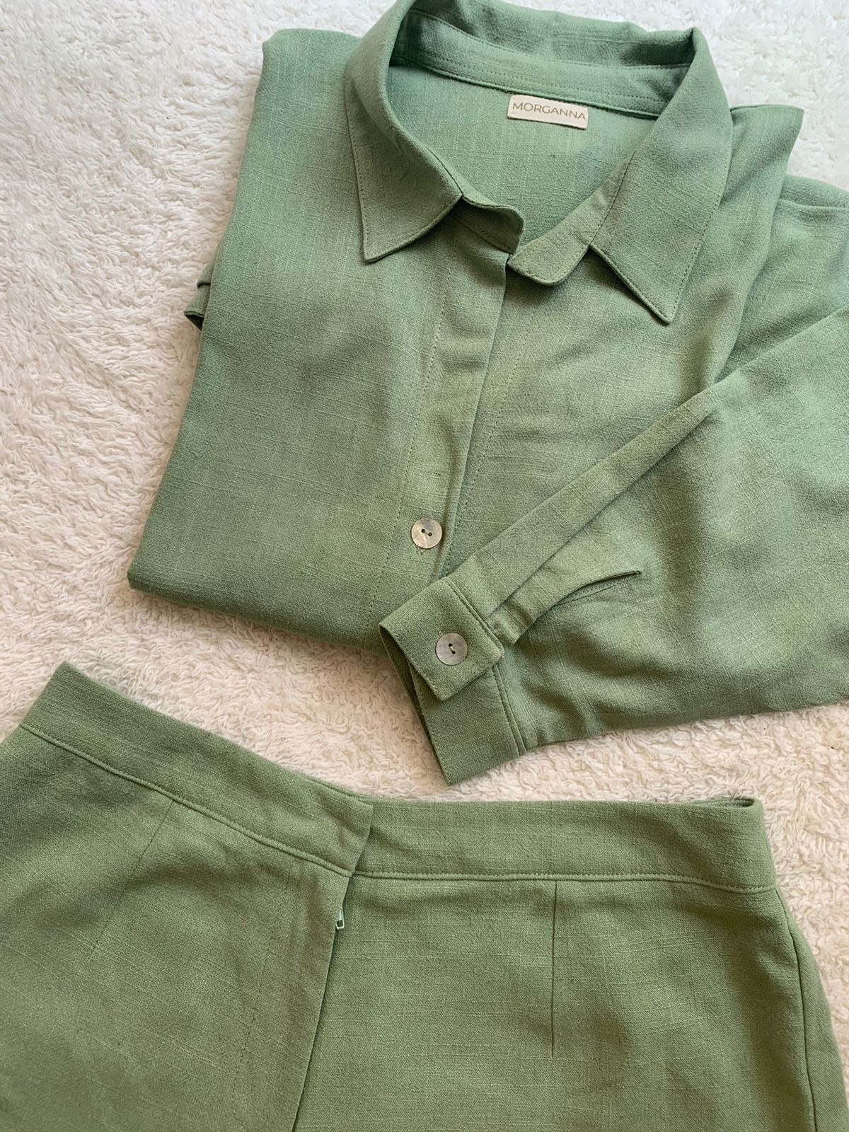 ATENEA MATCHA LINEN