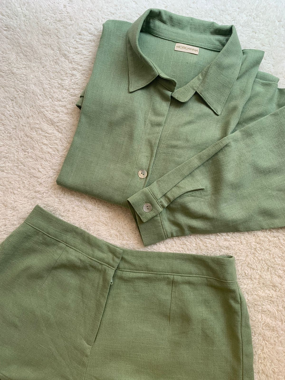 ATENEA MATCHA LINEN