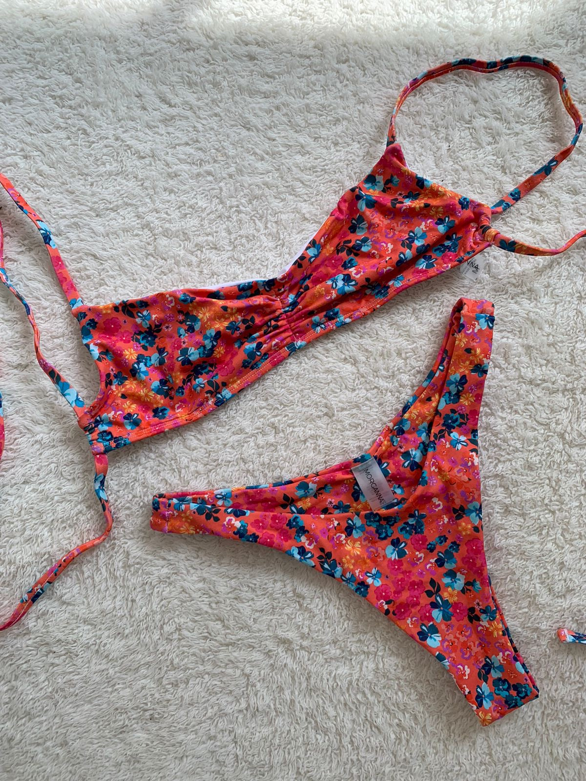 BOTTOM LUZ FLORAL ORANGE