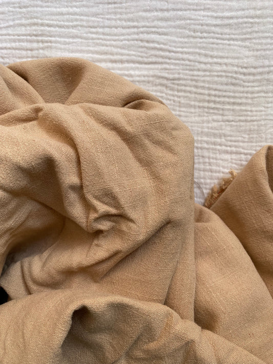 AMELIE CHOCOLATE LINEN