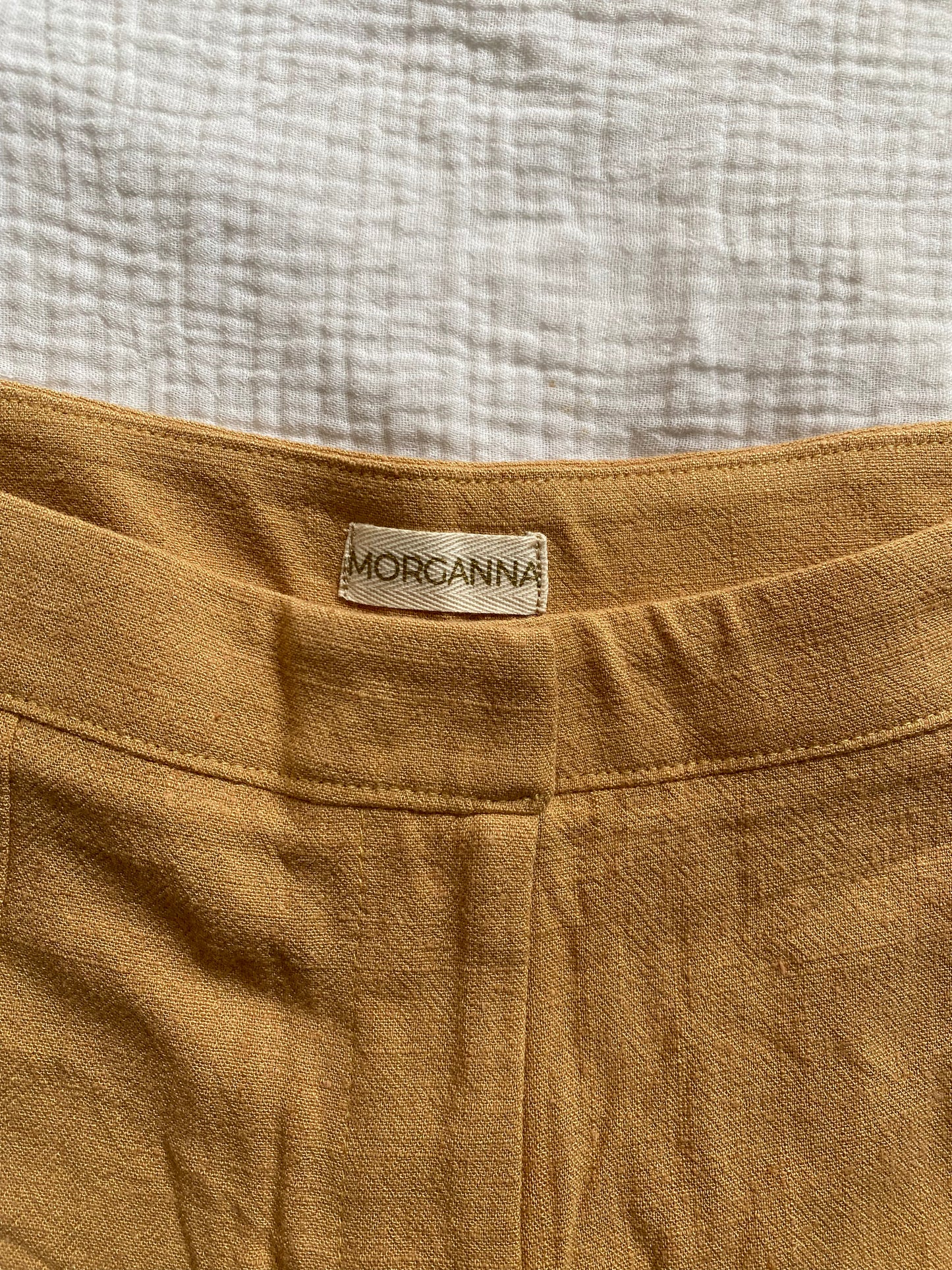 ATENEA MUSTARD LINEN