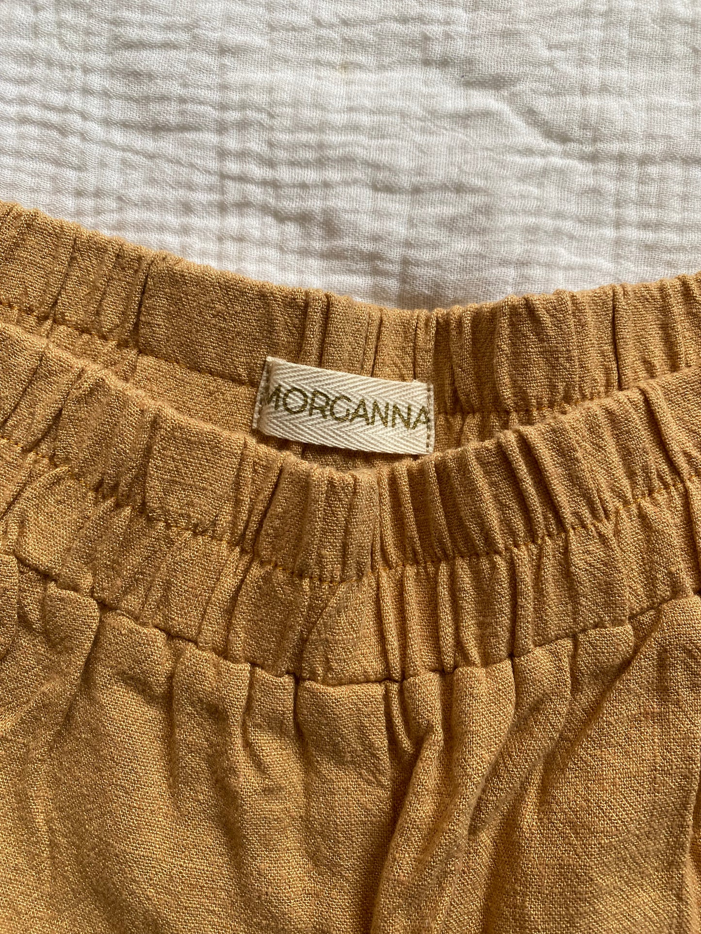 ALINA MUSTARD LINEN