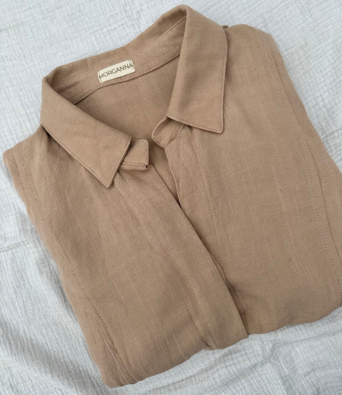 LILIANA CHOCOLATE LINEN
