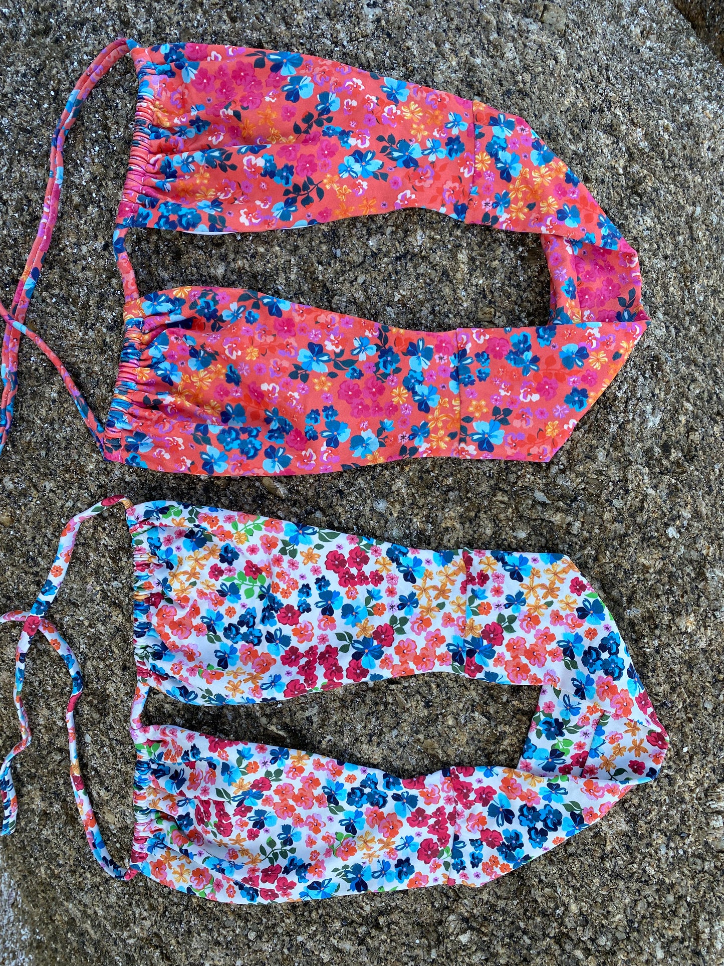 TOP AMANDA FLORAL ORANGE