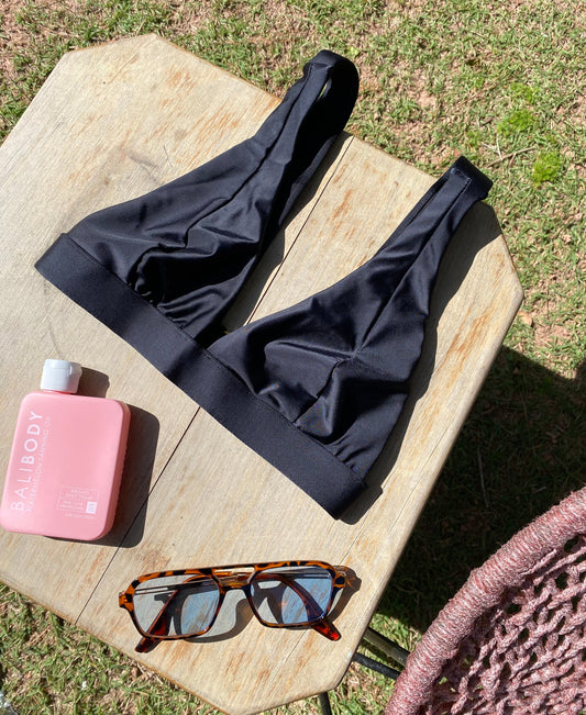 ALESSANDRA BIKINI BOTTOM CHEEKY - BLACK