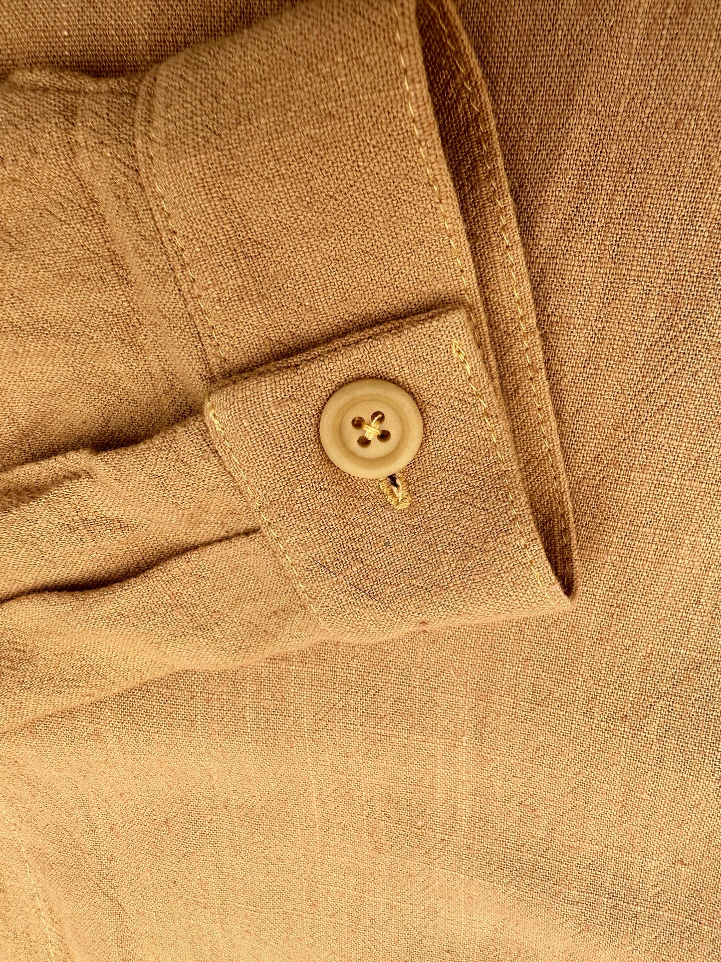 ALEXANDRA MUSTARD LINEN