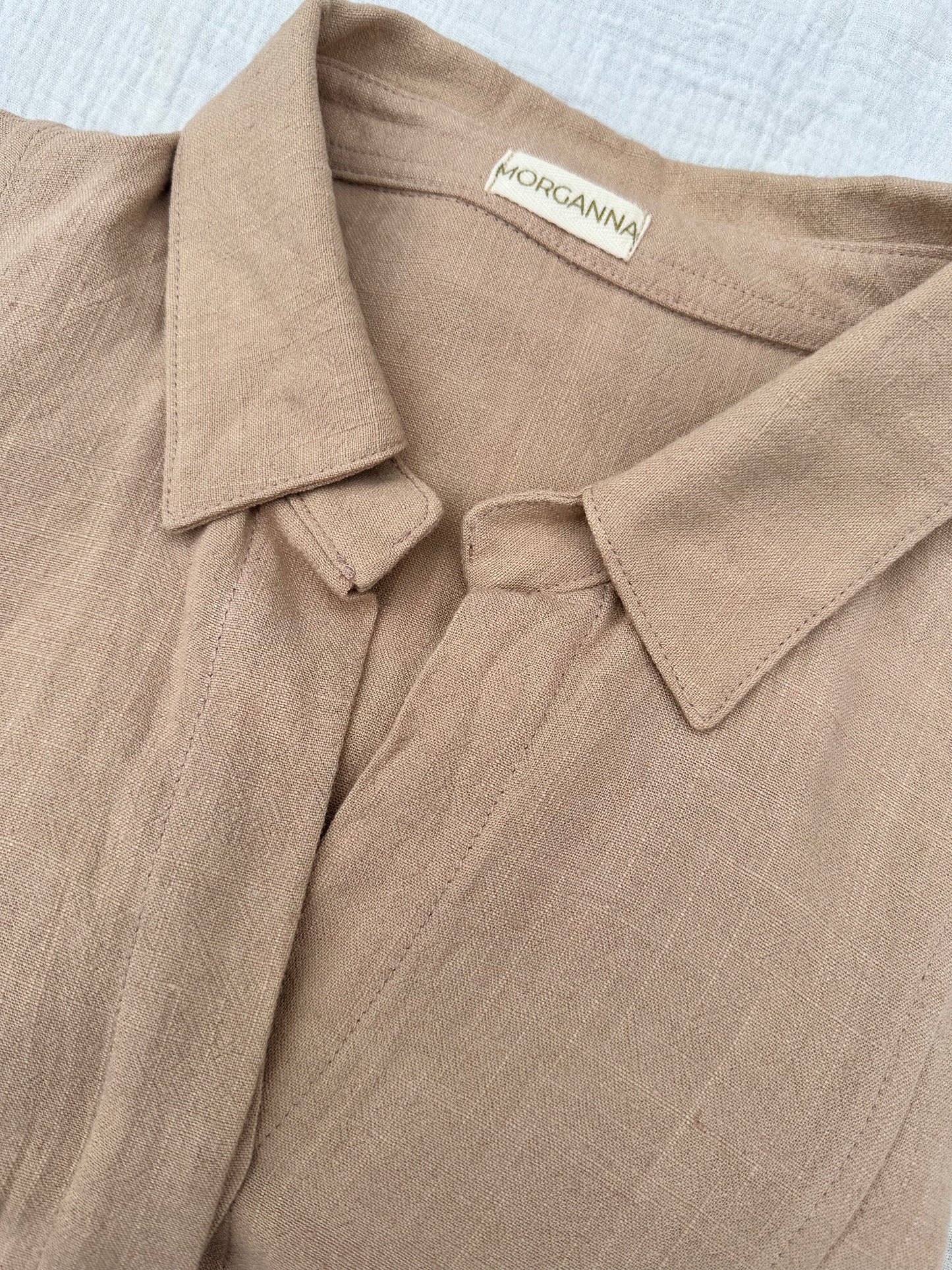 LILIANA CHOCOLATE LINEN