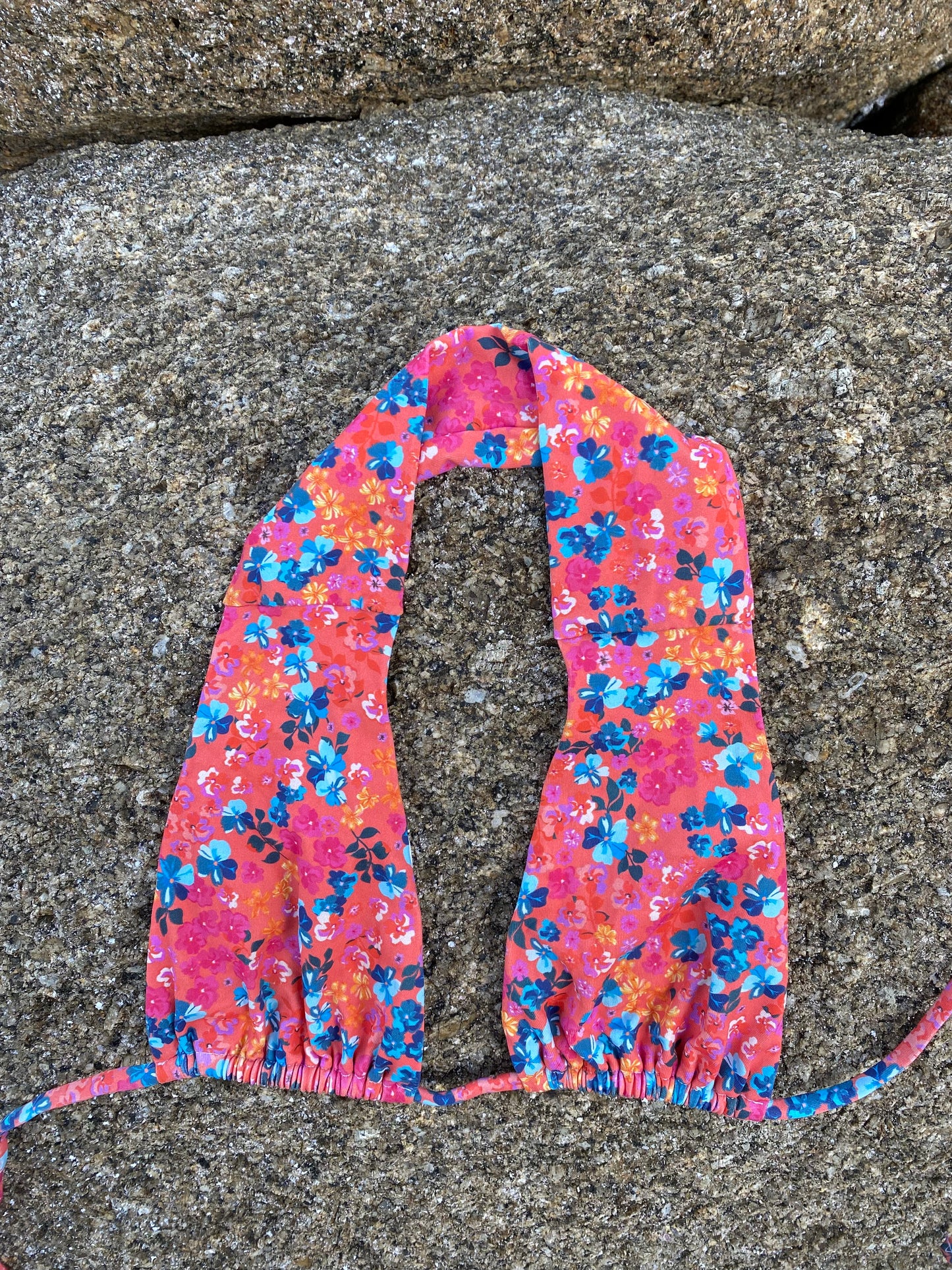 TOP AMANDA FLORAL ORANGE